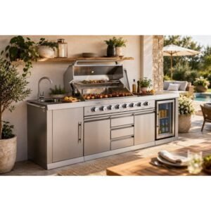 6 burnerpropanegasgrillislandwithrotisserieandoutdoorratedrefrigeratorandsinkinstainlesssteel.jpg